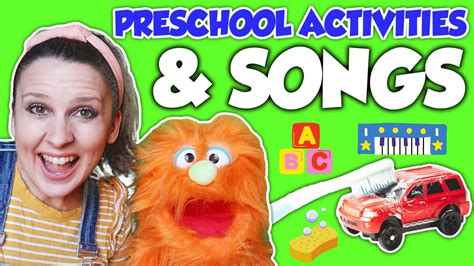 Preschool Learning, Activities, and Songs - Learn at Home with Ms ...