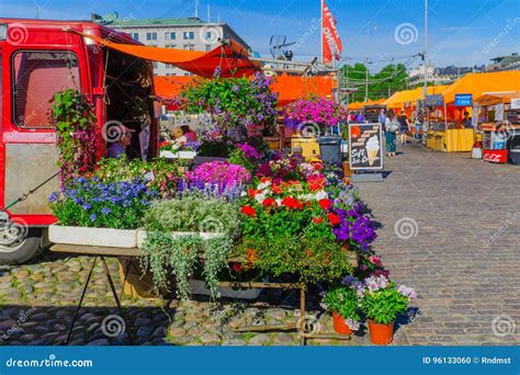 South Harbor Market Square, in Helsinki Editorial Image - Image of fresh, beautiful: 96133060