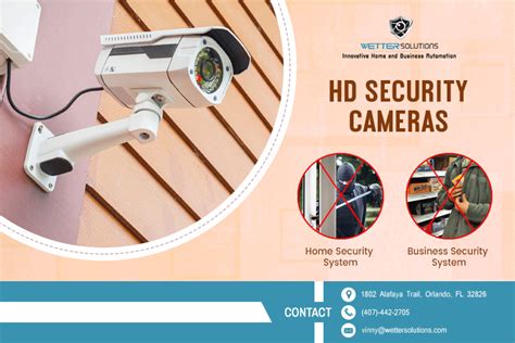 Get wide range of HD Security Cameras in Orlando along with installation service from Wetter Sol ...