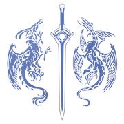 Dragons And Sword Vector : Nowi276 : Free Download, Borrow, and Streaming : Internet Archive