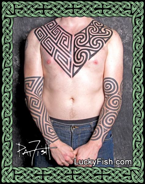 Pictish Tattoos : Key Whole Celtic Pictish Tattoo Design Luckyfish Art ...