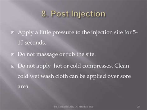 Intramuscular injection pain ppt