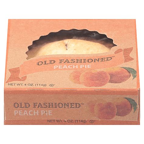 Table Talk Pies Pie, Peach 4 Oz | Pies & Tarts | Quality Foods