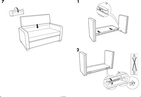 Ikea Solsta Sofa Bed Assembly Instruction