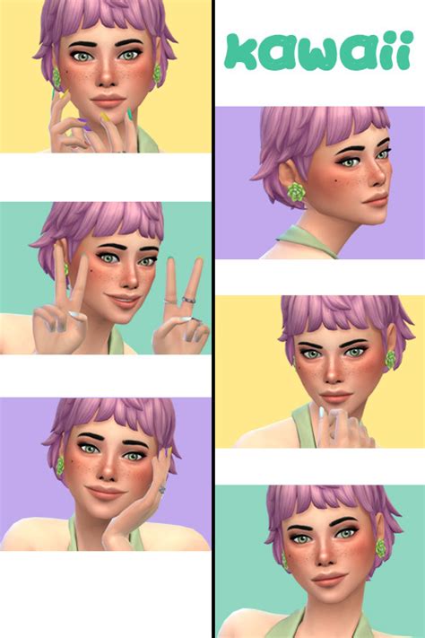 ♥ Kawaii ♥ in 2022 | Sims 4 anime, Sims 4, Sims 4 mods