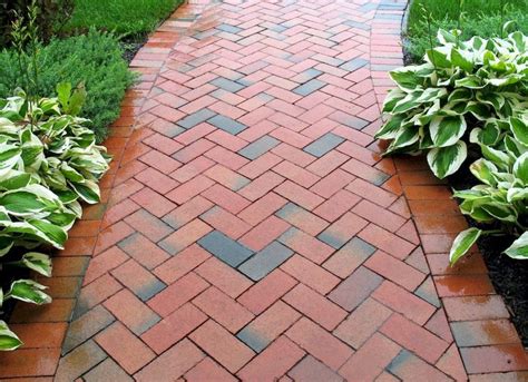 50 Vintage red Brick Ideas for Your Garden | Brick sidewalk, Walkway ...