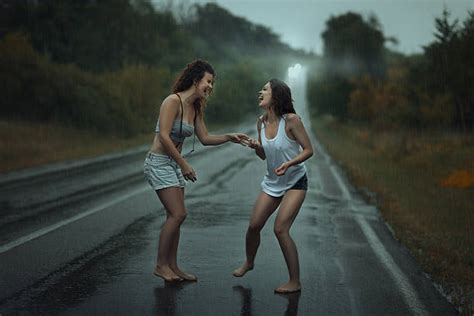 Royalty Free Rain Wet Drenched Women Pictures, Images and Stock Photos - iStock