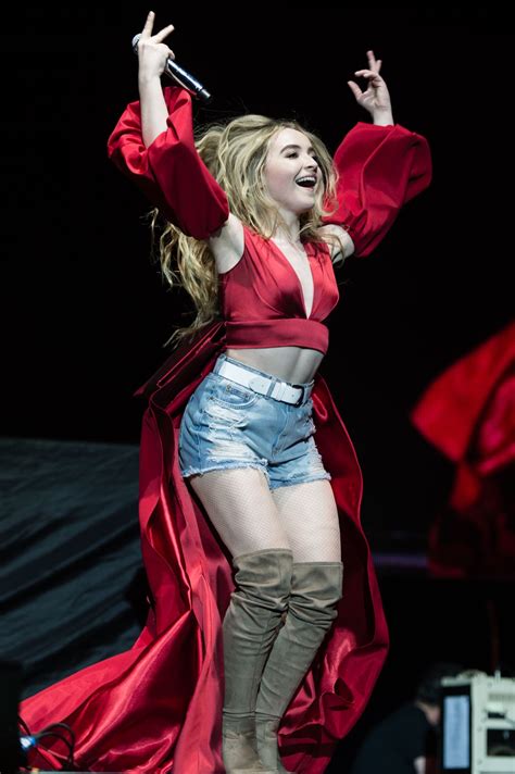 Sabrina Carpenter Performing at the O2 Arena, London, 05/13/2017 • CelebMafia