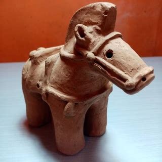 Old Haniwa Horse Statuette with Markings at 1500.00 from Pasay City ...