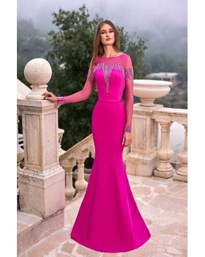 Pink Reverie Couture Dresses for Women | Lyst