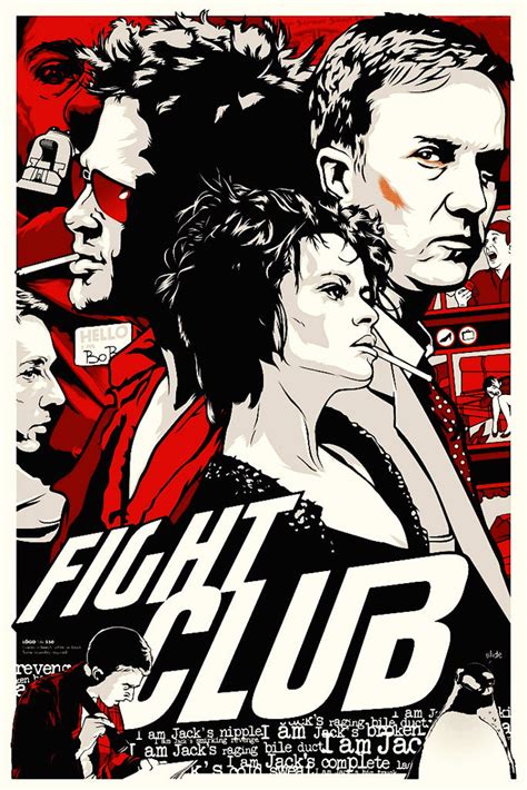 Fight Club Film Art Poster | Uncle Poster