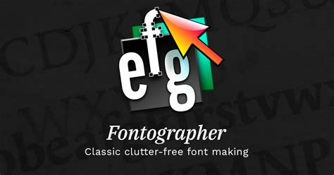 Fontographer. Classic clutter-free font editor by FontLab.