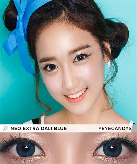 Buy NEO Extra Dali Blue Circle Lenses | EyeCandys | Colored contacts, Circle lenses, Best ...