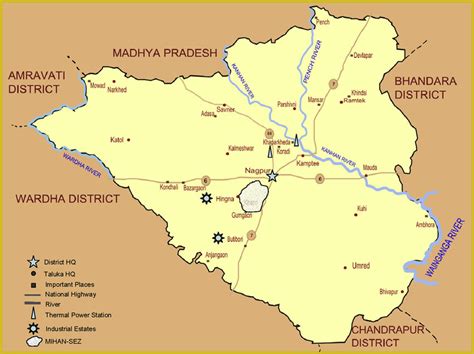 Old Maps Of Nagpur