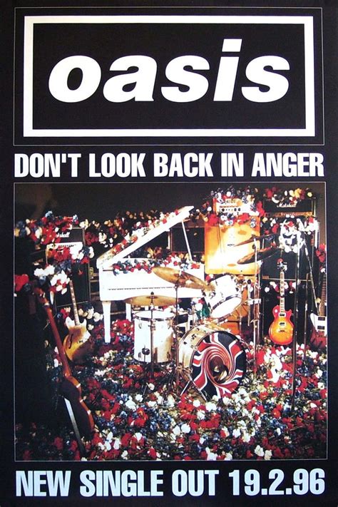 Oasis - Don't Look Back In Anger | Look back in anger, Oasis album, Oasis