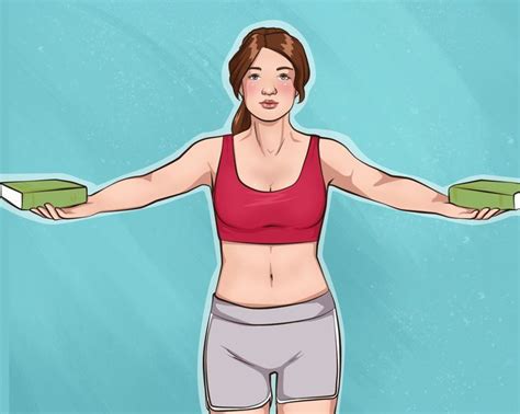 10 Easy Exercises For Beautiful Arms and Tight Breasts Arm Workout, Chest Muscles, Back Muscles ...