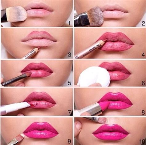 12 Tutorials to Apply Lip Liner - Pretty Designs