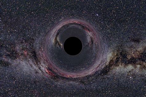 What would it look like if dark matter fell into a black hole? | New Scientist