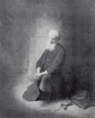 The Apostle Paul in prison - Rembrandt | Apostles, Rembrandt, Art