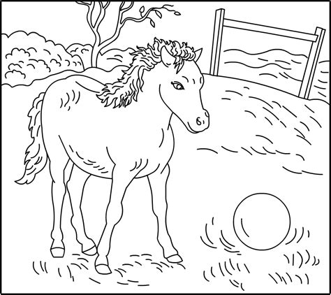 Nicole's Free Coloring Pages: HAPPY FARM!....My name is Enny