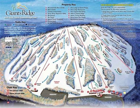 Giants Ridge Trail Map | Liftopia