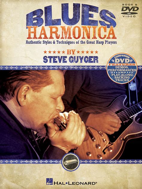 Blues Harmonica - Authentic Styles & Techniques of the Great Harp Players | Hal Leonard Online