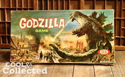 Godzilla Board game by Ideal (1963) in 2020 | Godzilla, Classic cartoon ...