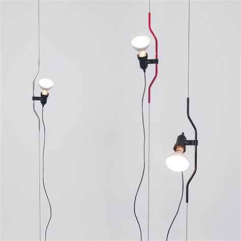 White Parentesi Suspension Lamp (LED, Non-Dimmable) by Flos ...