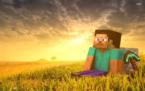 Minecraft Steve HD Wallpapers on WallpaperDog