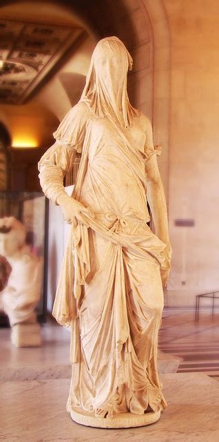 Veiled Woman - Museum Louvre | Under the veil, Veil, Famous sculptures