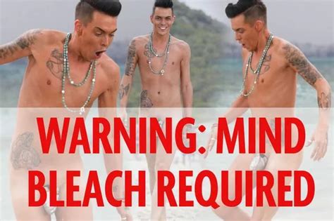 The ball-bag: Bobby Norris once again breaks the record for most extreme beach wear - Mirror Online