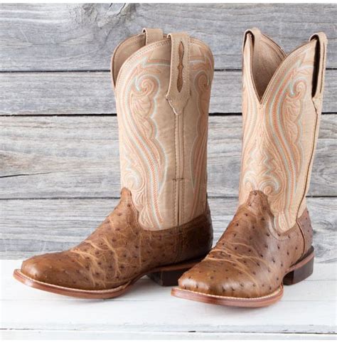 Durango Ladies Sunset Wheat Full Quill Ostrich Boots - Cowgirl Delight