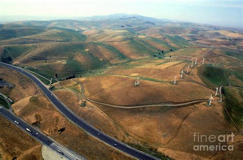 Altamont Pass, Interstate Highway I-580 Photograph by Wernher Krutein ...