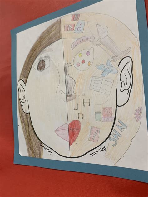 My Inner-Self and Outer-Self Portraits | Hottsbridge Primary School