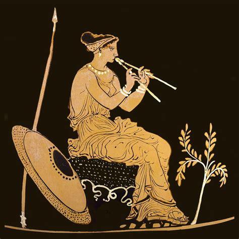 So many of the Ancient #GreekPottery treasures are scenes of ancient musical instruments. #Music ...