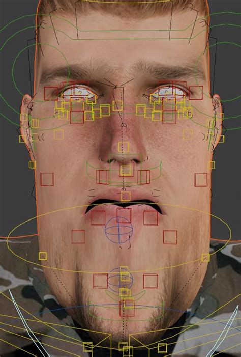 Rigging Faces In Blender