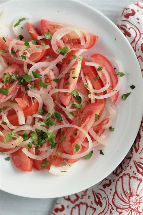 Chilean Salad (Ensalada chilena) - | Bakersbeans (Wanda Baker)