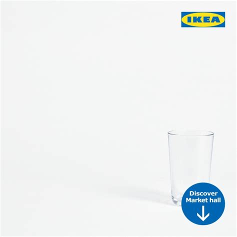 IKEA 365+ Glass, clear glass, 10 oz (30 cl) - IKEA | Ikea, Ikea 365, Glass