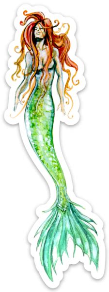 Watercolor Mermaids Sticker Set – FinfolkProductions