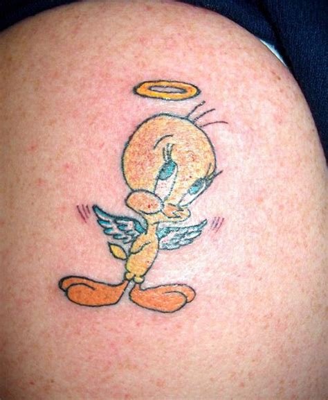 tweety bird tattoo meaning - paperchalksandscissors