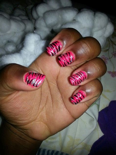 Pin by Angel Starr Racine on Angel | Zebra print nails, Nail art ...