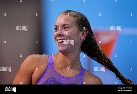 Anna Hopkin of Loughborough Performance Centre after winning the Women ...