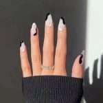 22 Top Trending Black French Tip Nails | BeautyStack