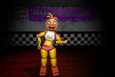 [SFM/FNAF] Toy chica model by krystianekxd | Fnaf, Toys, Model