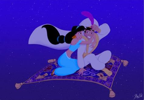 A magic carpet ride | Aladdin and jasmine, Disney, Disney art