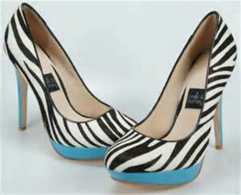 blue n zebra heels | Zebra heels, Vegan shoes, Women shoes