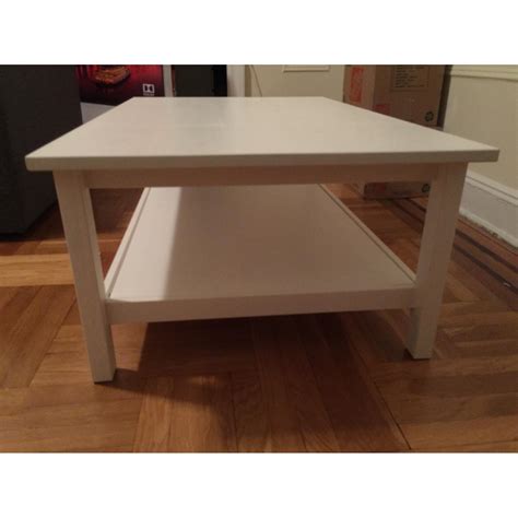 Ikea Hemnes Coffee Table in White Stain - AptDeco
