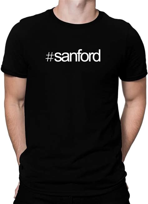 Hashtag Sanford T-Shirt Black: Amazon.ca: Clothing & Accessories