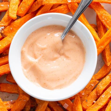 Dipping sauce for sweet potato fries (3 Ingredients!) - The Big Man's World