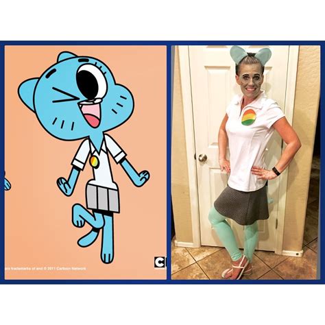 Make your own gumball watterson costume – Artofit